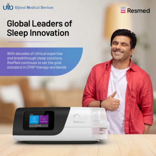 ResMed AirSense 11 AutoSet 4G TriPack machine for obstructive sleep apnea – Ujjwal Medical Devices