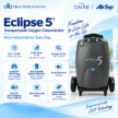 CAIRE Eclipse 5 Oxygen Concentrator for Home and Travel