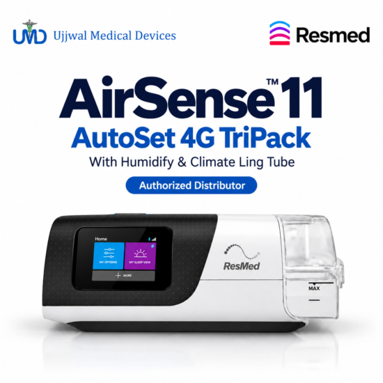 ResMed AirSense 11 AutoSet 4G TriPackCPAP machine – Ujjwal Medical Devices