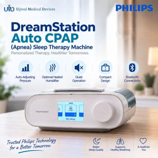 Philips DreamStation Auto CPAP Machine for Sleep Apnea – Ujjwal Medical Devices Philips Respironics DreamStation Auto CPAP Machine for Sleep Apnea – Ujjwal Medical Devices