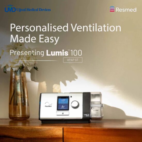 ResMed Lumis 100 VPAP ST Tripack BiPAP Machine Ujjwal Medical Devices ResMed Lumis 100 VPAP ST Tripack BiPAP Machine Ujjwal Medical Devices