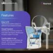 ResMed AirFit N20 adjustable headgear detail by Ujjwal Medical Devices
