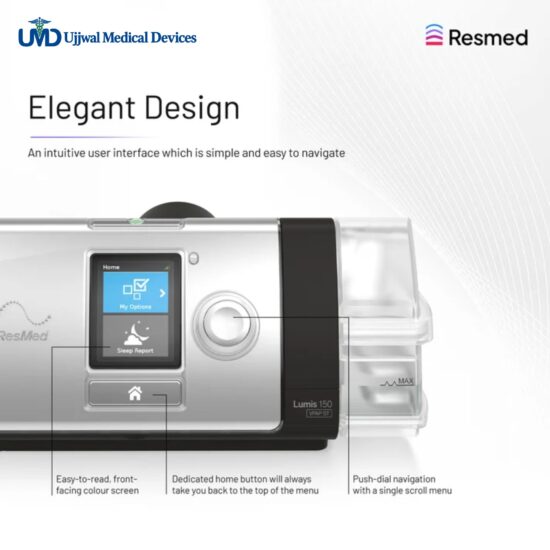 ResMed Lumis 150 VPAP ST Advanced BiPAP Machine for Respiratory Support Ujjwal Medical Device ResMed Lumis 150 VPAP ST Advanced BiPAP Machine for Respiratory Support Ujjwal Medical Device