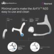 ResMed AirFit N20 nasal cushion fit and design by Ujjwal Medical Devices