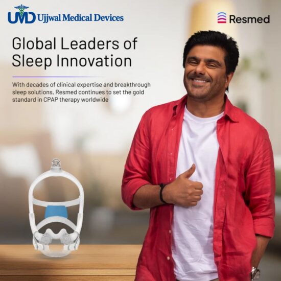 ResMed AirFit F30i Full Face CPAP Mask product specifications by Ujjwal Medical Devices ResMed AirFit F30i CPAP mask with compatible sleep therapy equipment by Ujjwal Medical Devices