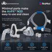 ResMed AirFit F40 adjustable headgear detail by Ujjwal Medical Devices