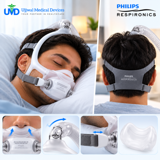 Philips DreamWear Full Face CPAP Mask Product Image – Ujjwal Medical Devices
